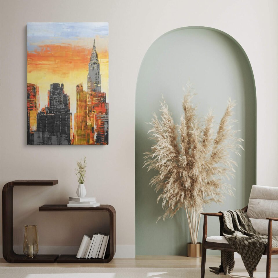 Sleek Manhattan - Canvas Art - Image 2