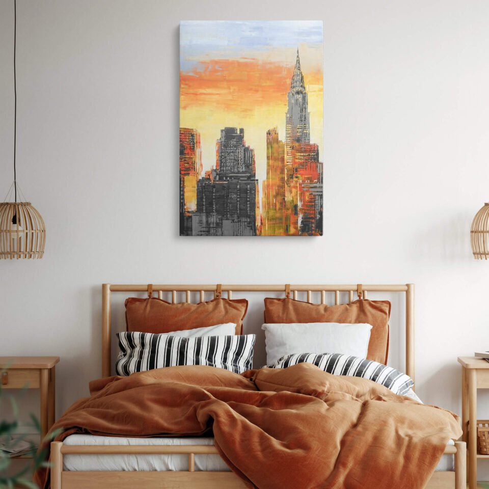 Sleek Manhattan - Canvas Art - Image 4