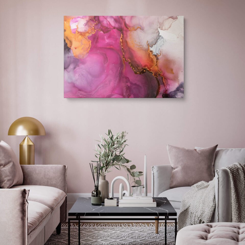 Pastel Pink Clouds - Wall Art - Image 2
