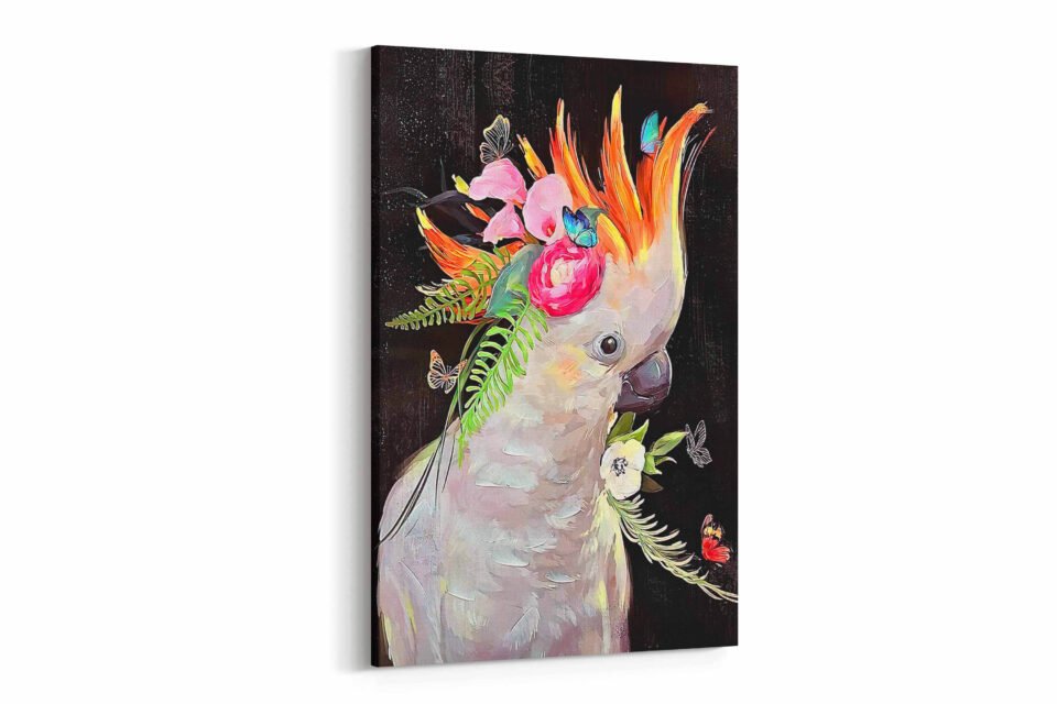 Cockatoo Parrot - Canvas Art - Image 4