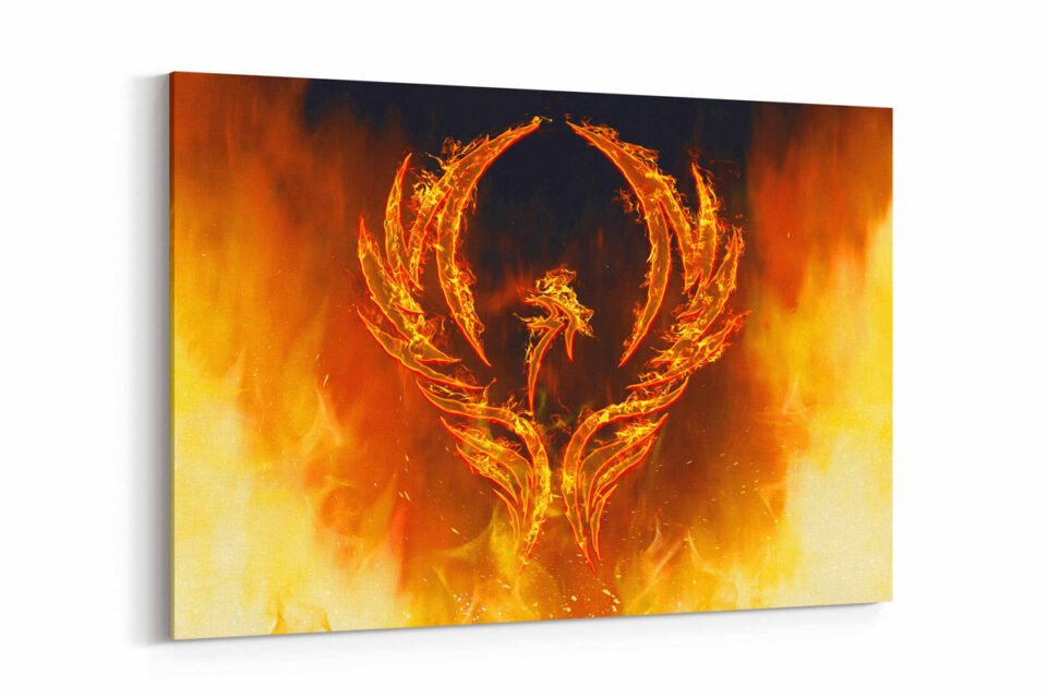 Phoenix in Flames - Art Prints - Image 3
