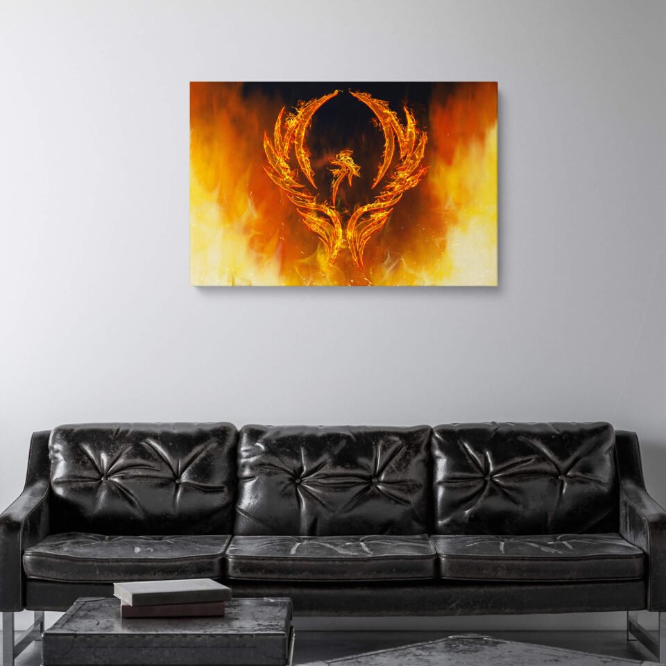 Phoenix in Flames - Art Prints - Image 4