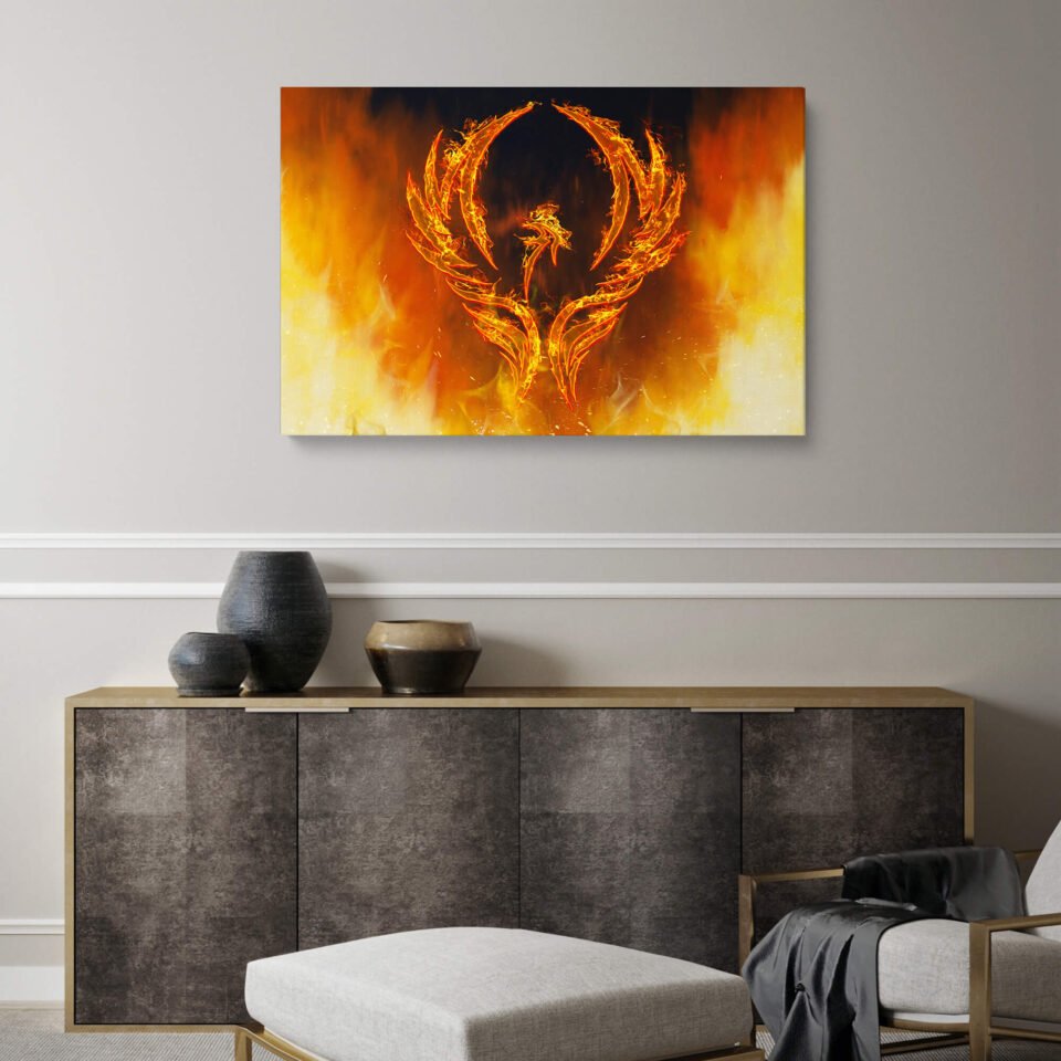 Phoenix in Flames - Art Prints - Image 2