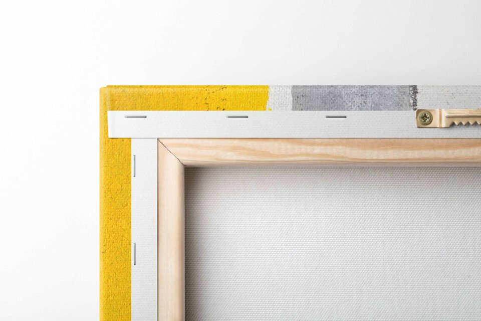 Yellow and Grey - Canvas Prints - Image 7