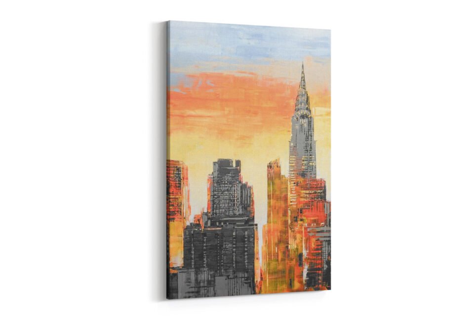 Sleek Manhattan - Canvas Art - Image 3