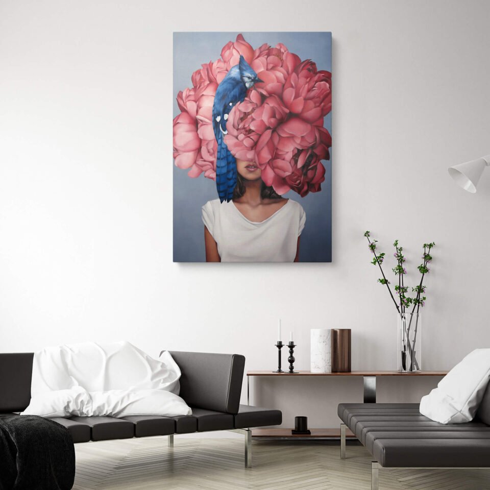 Blooming Radiance Floral Print - Image 4