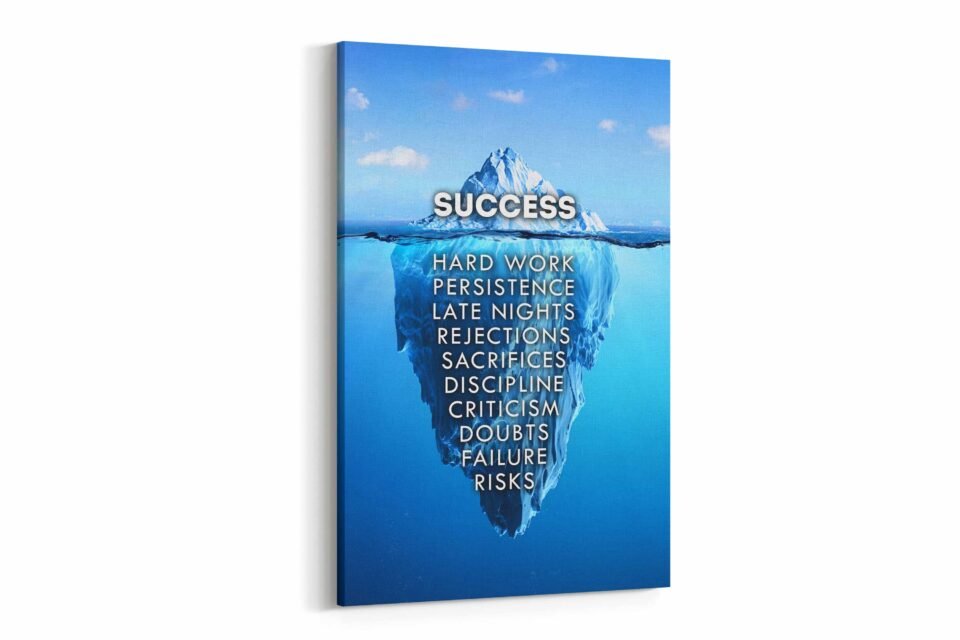 Succes - Art Print on Canvas