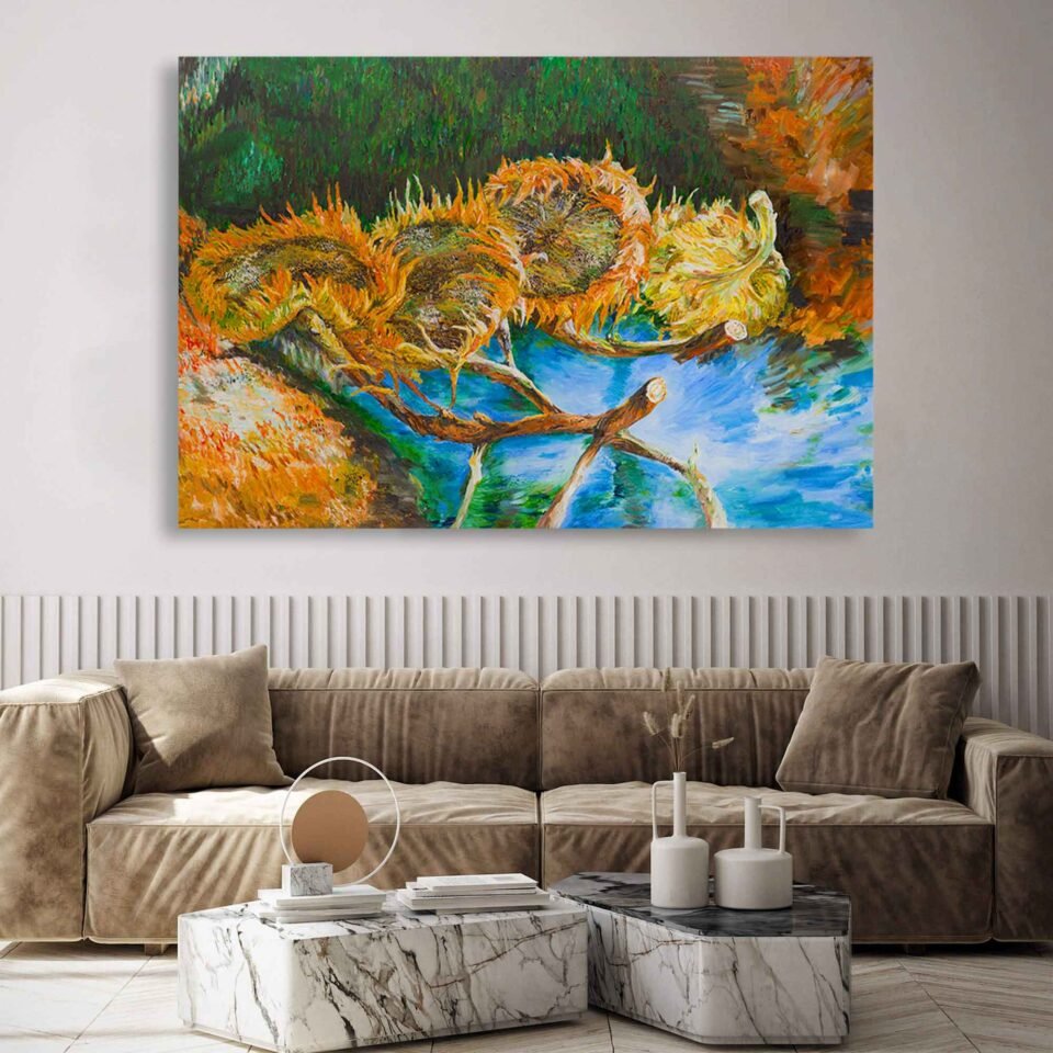 Sunflowers - Van Gogh - Image 4