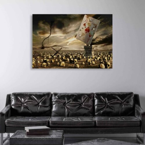 Dark Fantasy Scenery - Canvas Prints