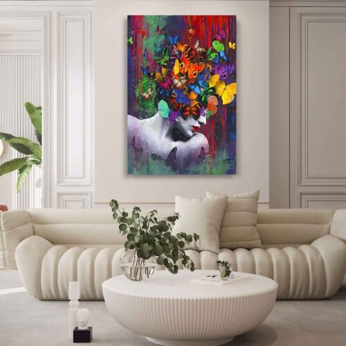 Dreamscape Reverie - A Kaleidoscope of Inner Beauty - Surrealism Art