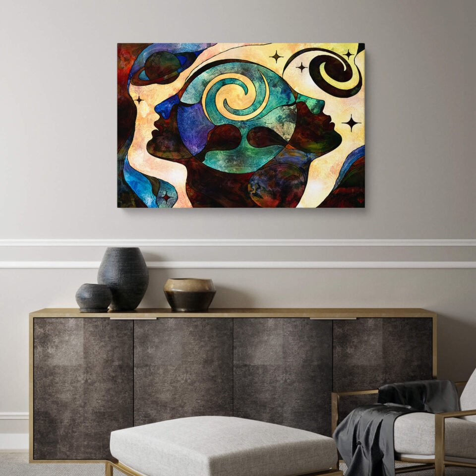 Ethereal Bond - Abstract Art - Image 2