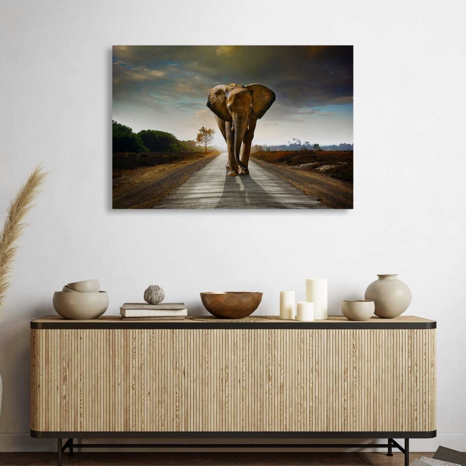 African Elephant - Animal Wall Art - Image 4