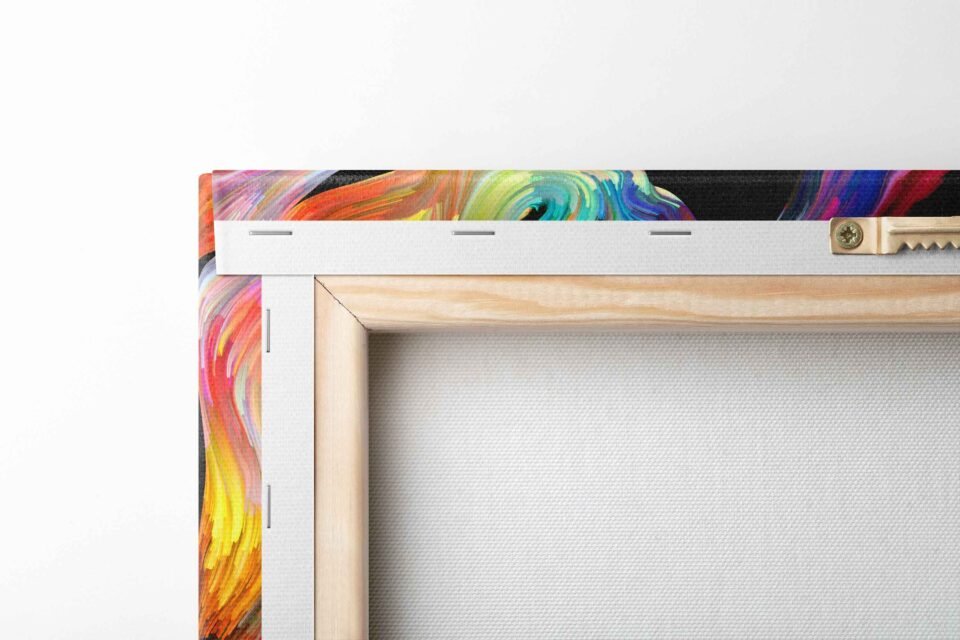 Colorful Swirls - Canvas Print - Image 5