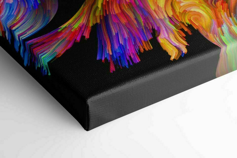 Colorful Swirls - Canvas Print - Image 6
