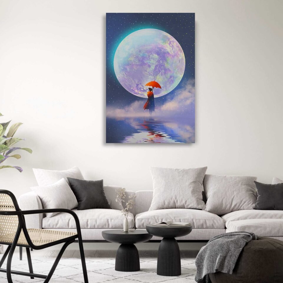 Midnight Stroll - Canvas Wall Art - Image 4