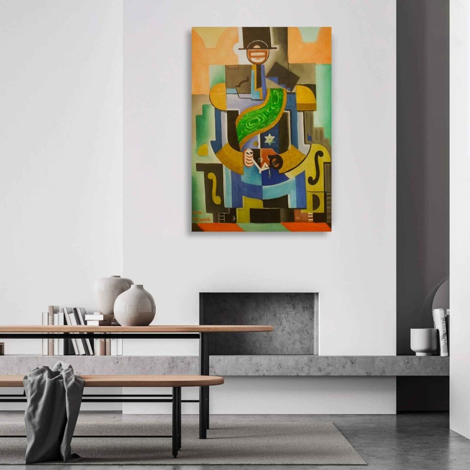 African King Abstract Painting - Image 2