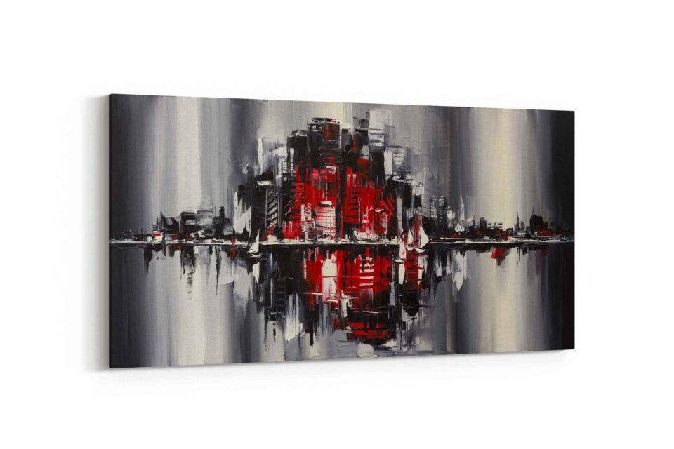 Red and Black Urban Art - Image 3