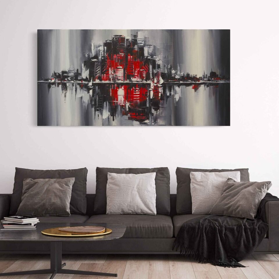 Red and Black Urban Art - Image 4