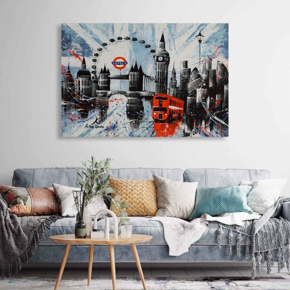 London Landmarks - Canvas Art - Image 5
