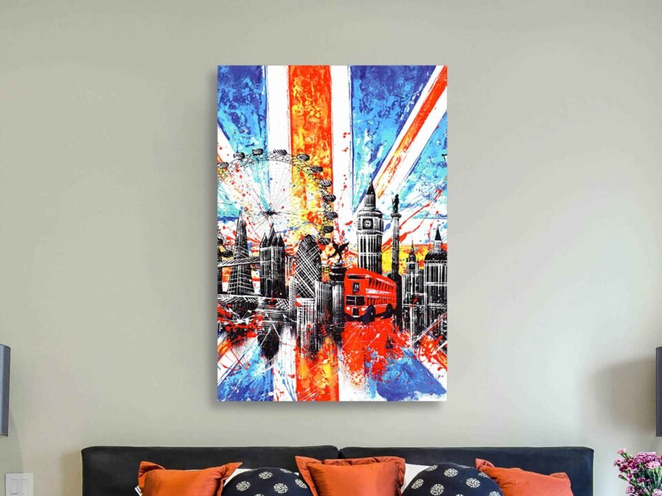 British Flag - Canvas Art - Image 2