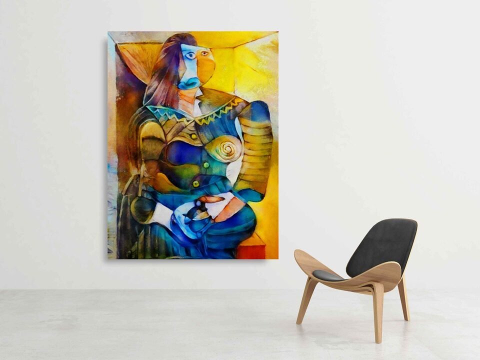 Picasso-Inspired Pastel Print - Image 5