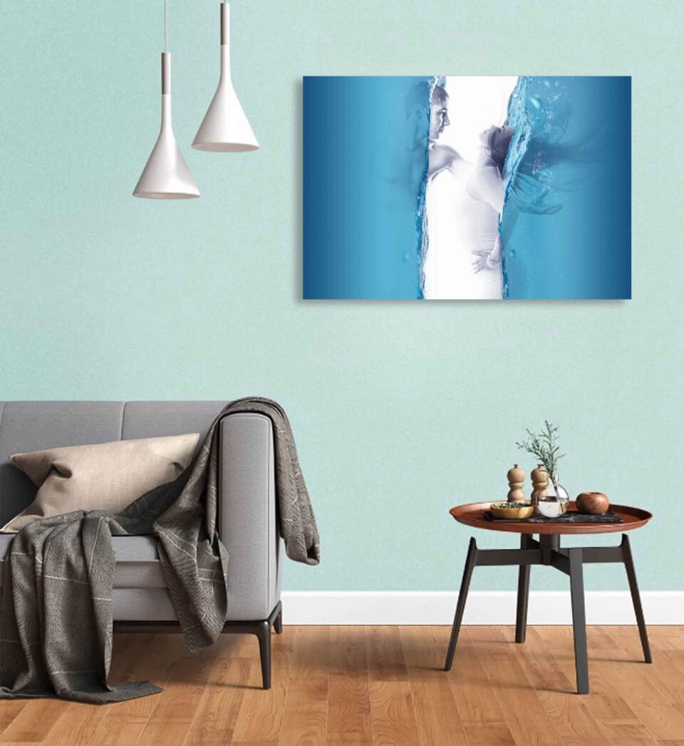 Aqua Embrace - Surreal Art - Image 4