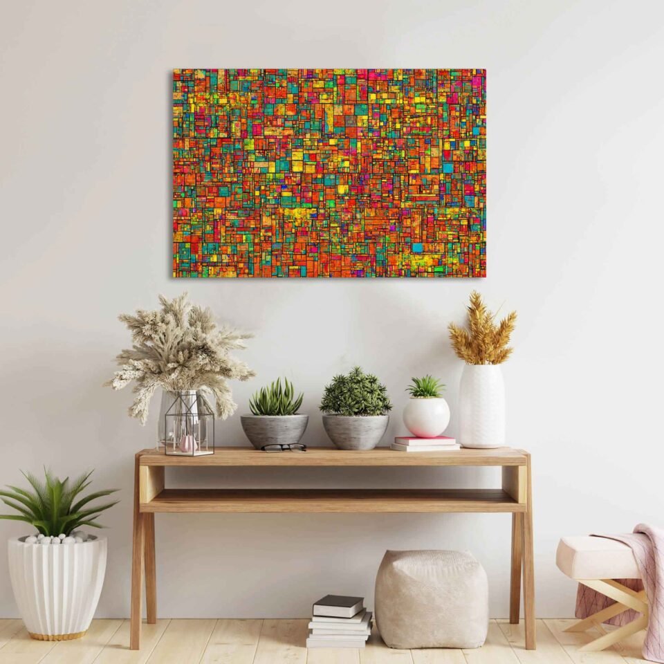 Chromatic Symphony - Abstract Art - Image 2