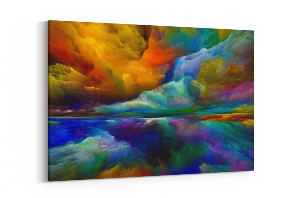 Inner Realms Abstract Wall Art - Image 3