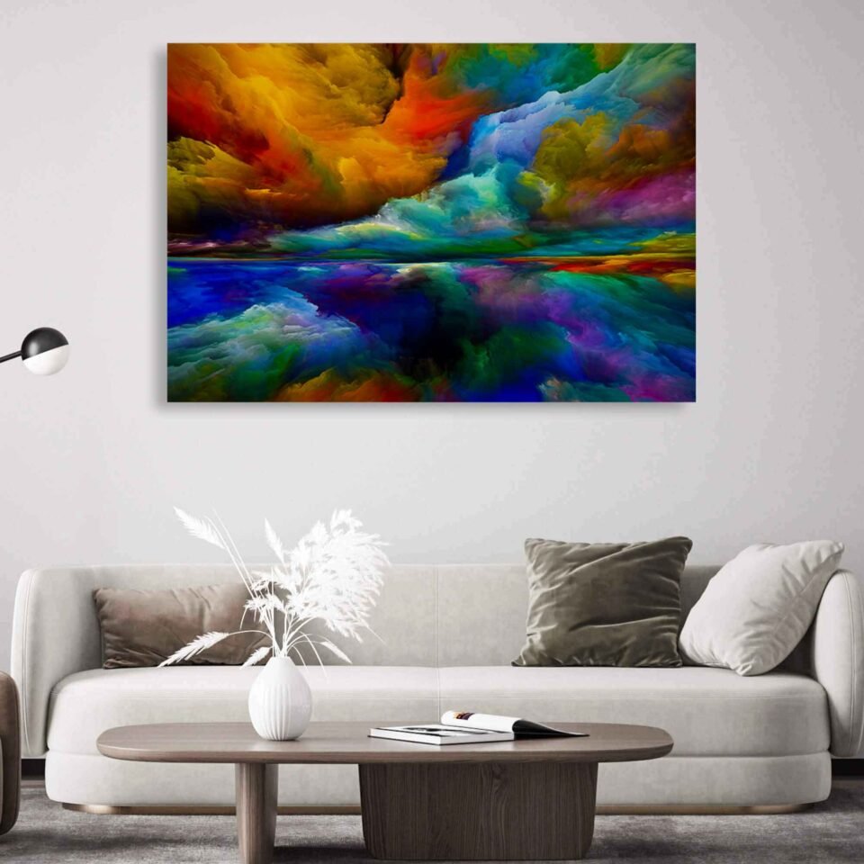 Inner Realms Abstract Wall Art - Image 2