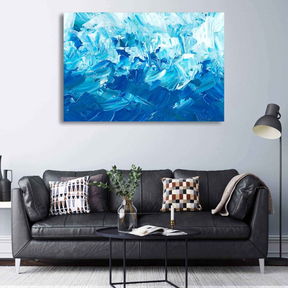 Frozen Elegance - Abstract Prints - Image 4
