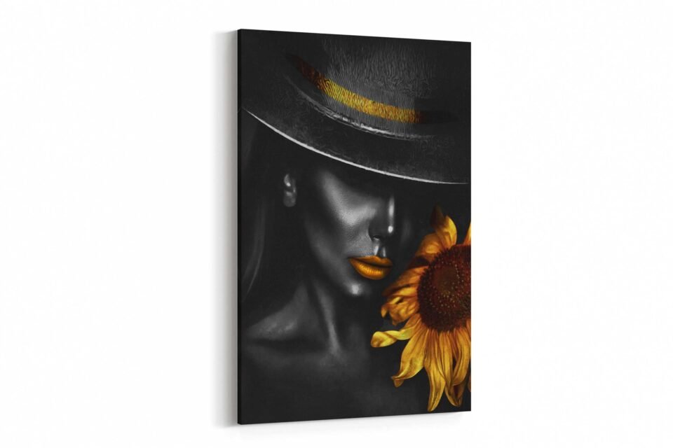 Golden Bloom Wall Art Prints - Image 3