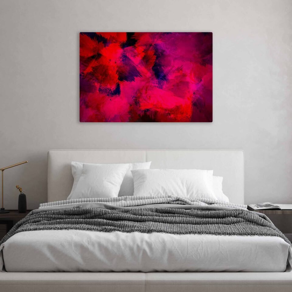 Vibrant Red - Wall Art - Image 4