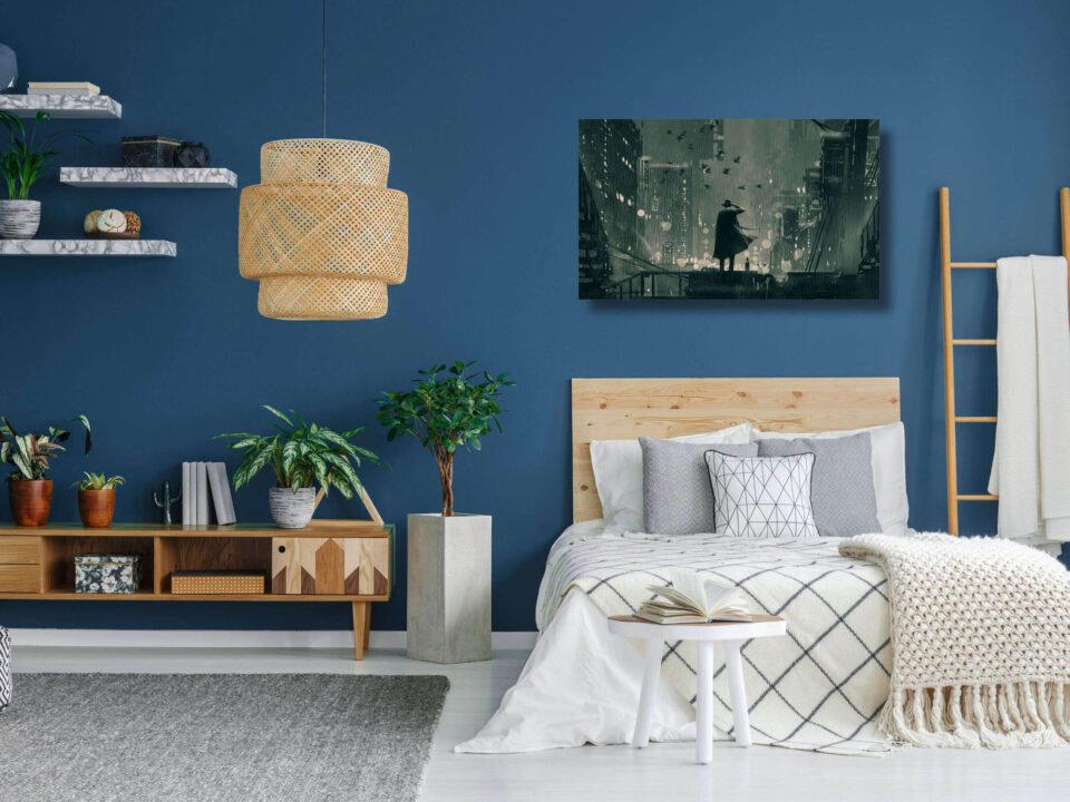 Rainy Night Noir - Canvas Prints - Image 2