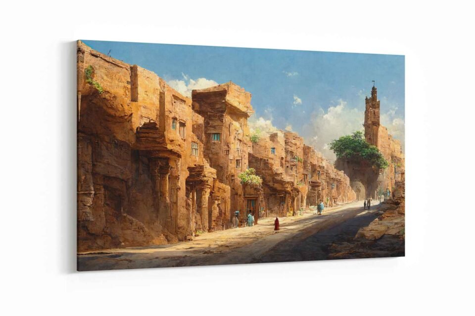 Sandstone Serenity - Canvas Art - Image 3