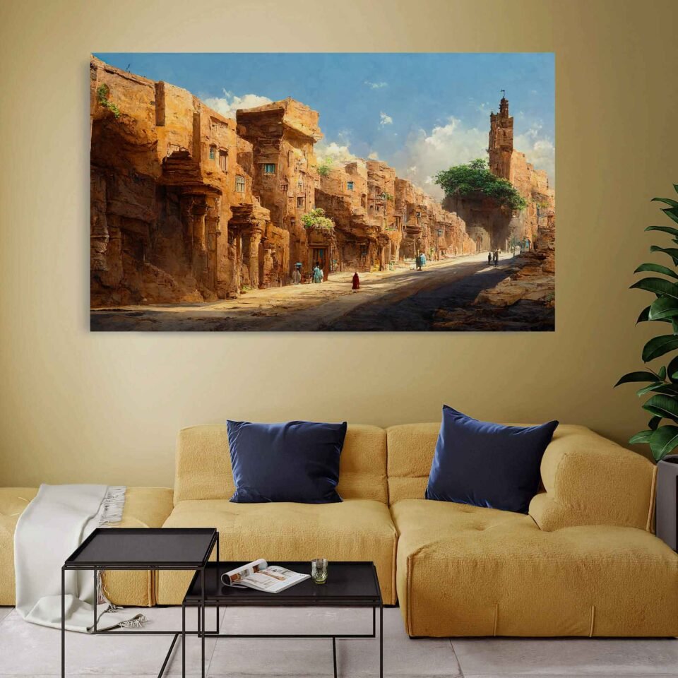 Sandstone Serenity - Canvas Art - Image 4