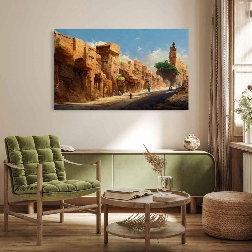 Sandstone Serenity - Canvas Art - Image 2