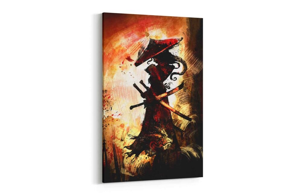 Warrior of Twilight - Japanese Wall Art - Image 3