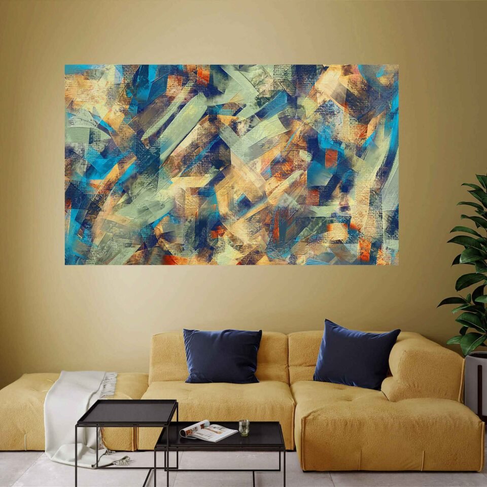 Grungy Harmony - Abstract Art - Image 2