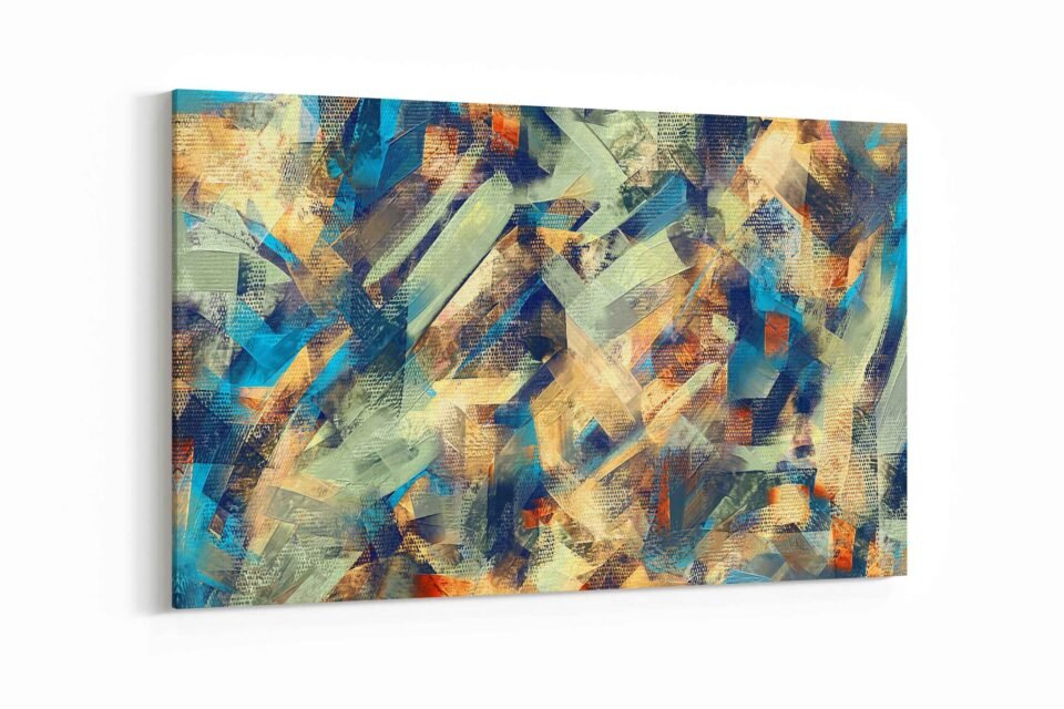 Grungy Harmony - Abstract Art - Image 3