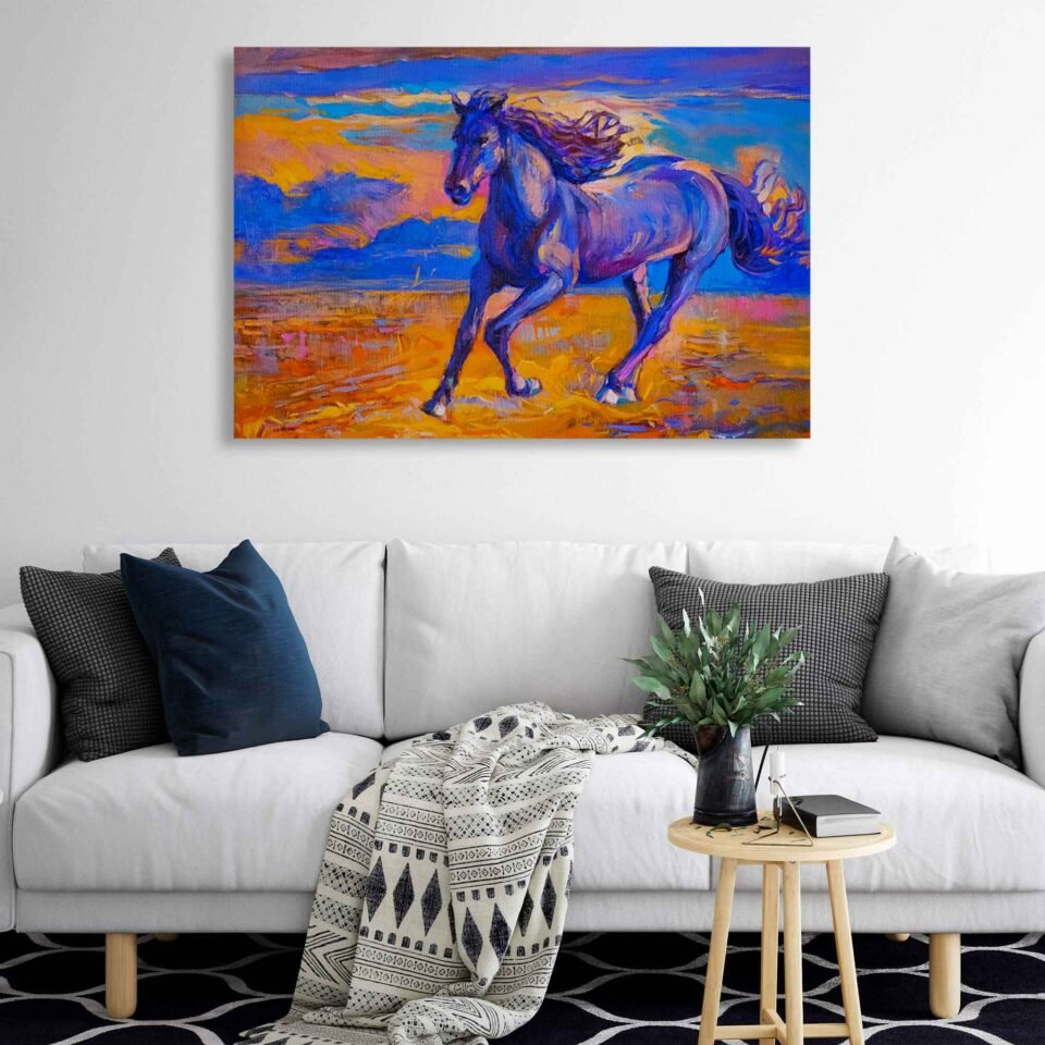 Dynamic Gallop - Canvas Art - Image 4
