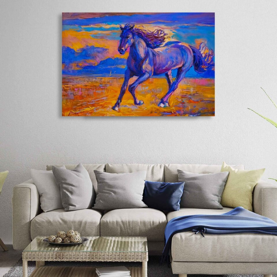 Dynamic Gallop - Canvas Art - Image 2