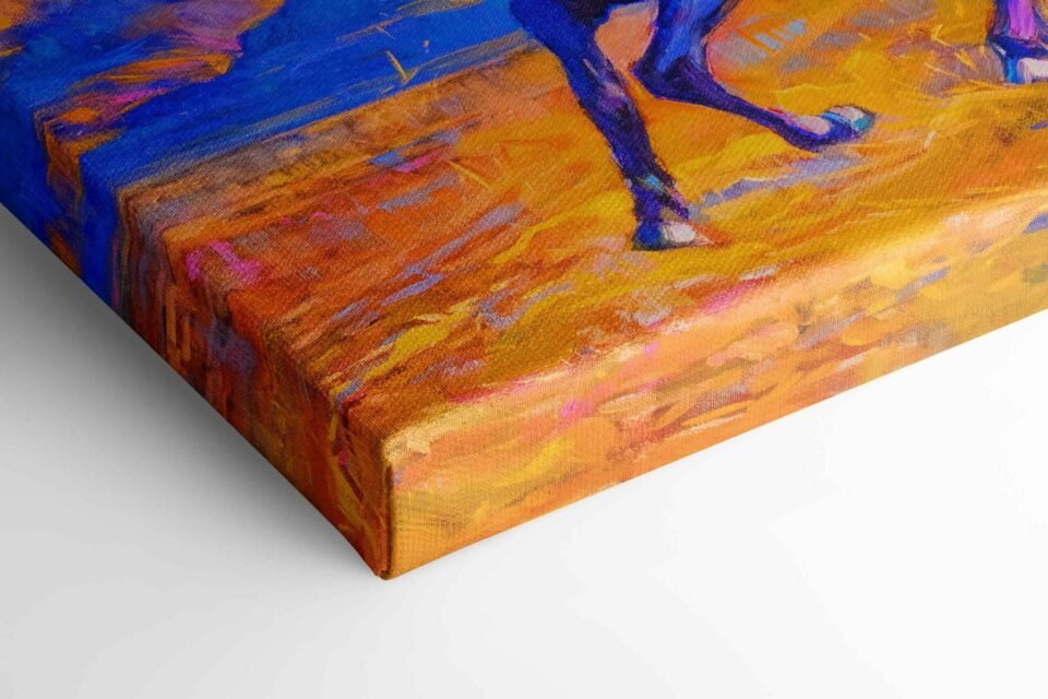 Dynamic Gallop - Canvas Art - Image 5