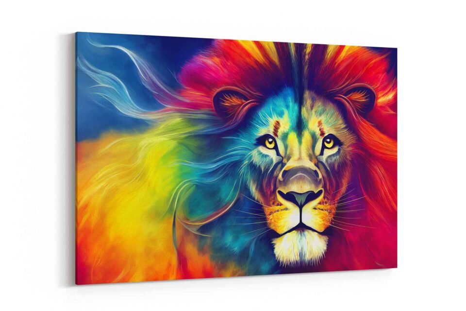 Vibrant Majesty - Canvas Wall Art - Image 3