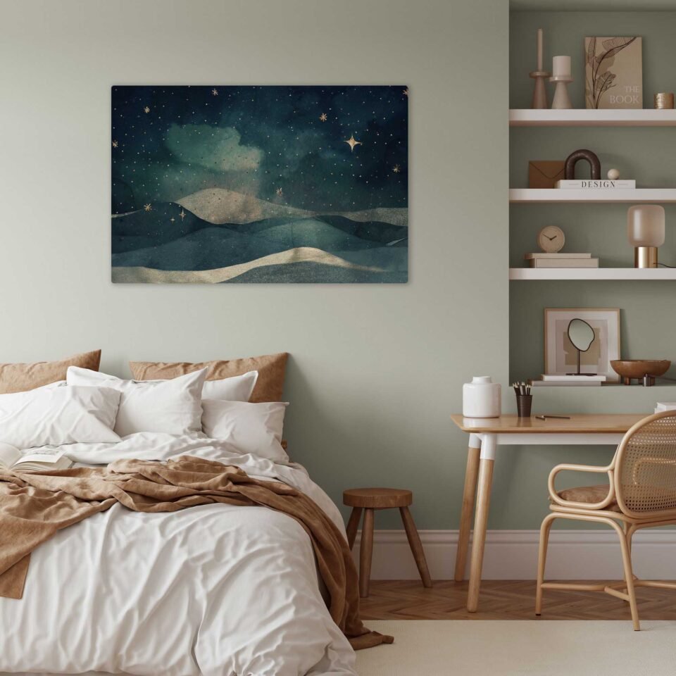 Celestial Wonder - Magical Sky on Canvas Prints