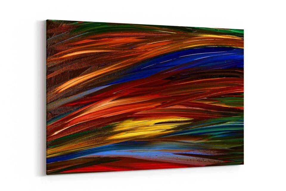 Abstract Odyssey - Colorful Brush Strokes - Abstract Prints