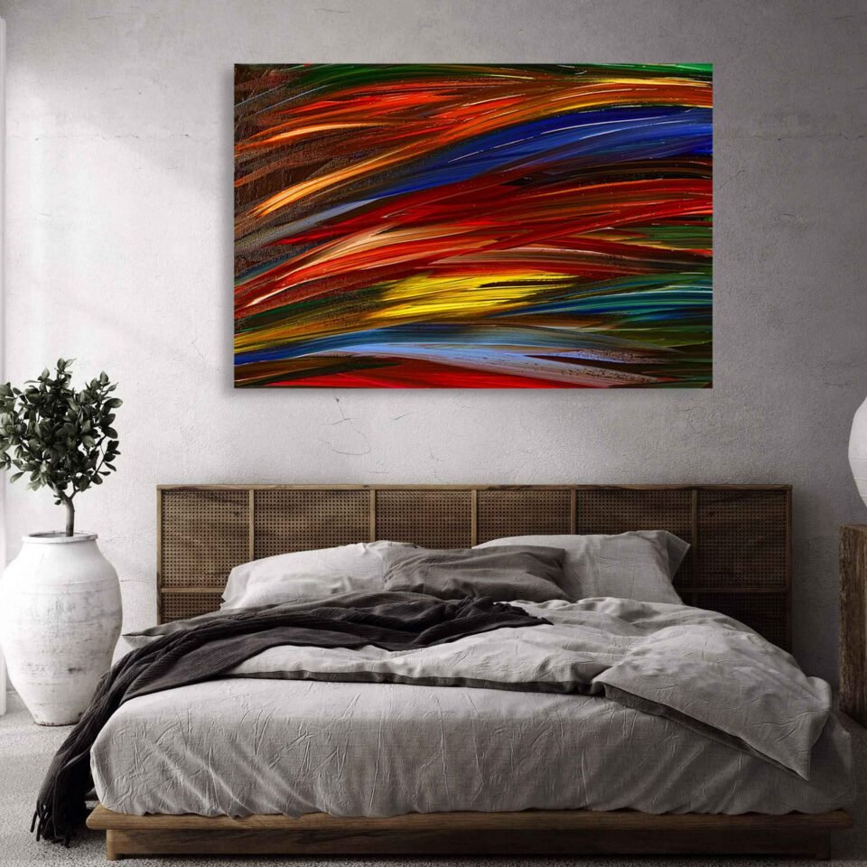 Abstract Odyssey - Colorful Brush Strokes - Abstract Prints
