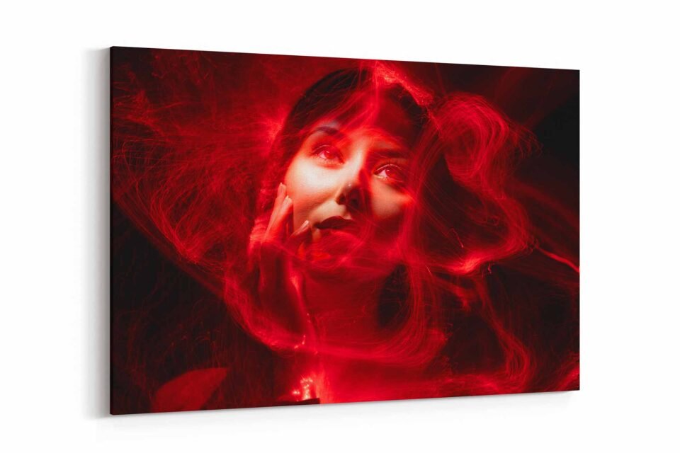 Illuminated Beauty - Abstract Portrait - Image 2
