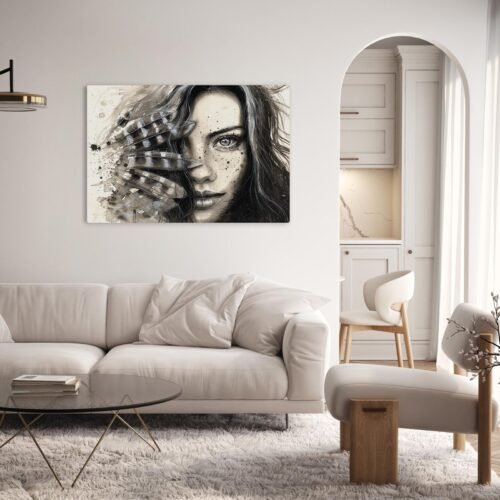 Expressive Look - Canvas Prints