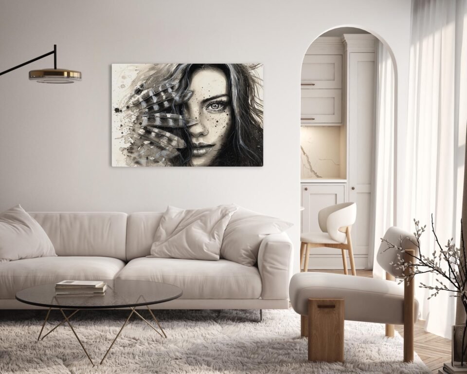 Expressive Look - Canvas Prints