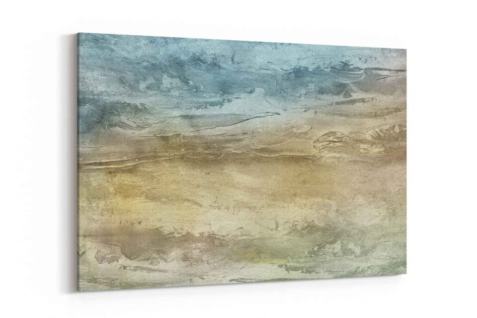 Seaside Serenity - Abstract Art Coastal Wall Decor